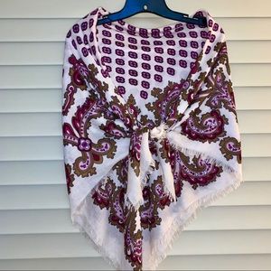 Scarf/Wrap ~44”W x 44” L